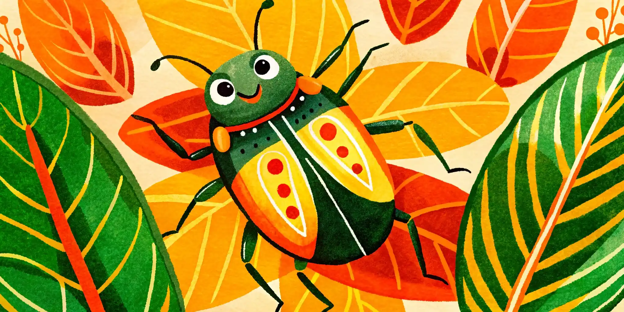 bug on the leaf